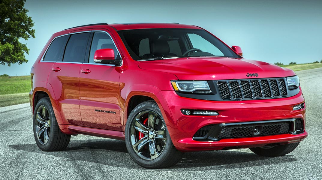 2015 Jeep Grand Cherokee SRT with Red Vapor Package