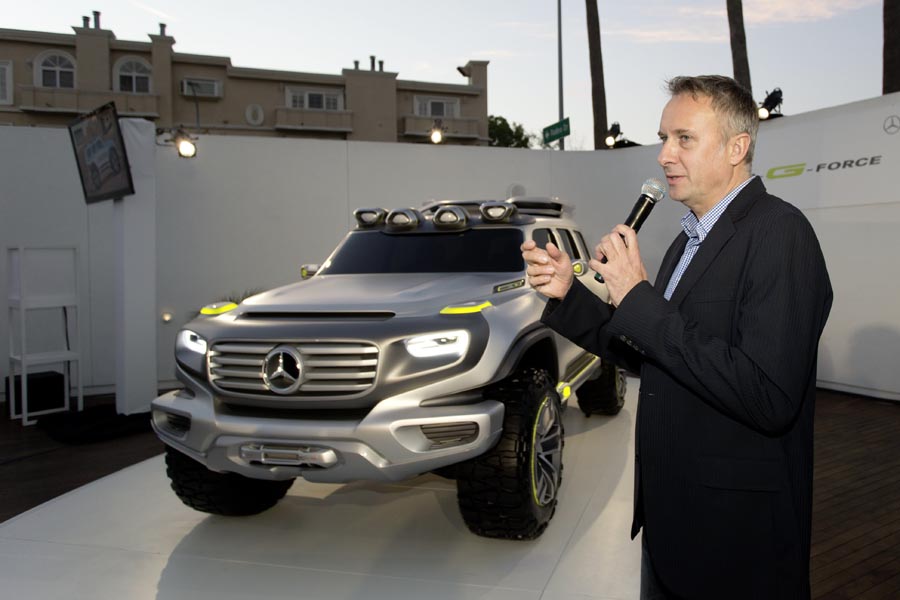 Mercedes-Benz Vision Ener-G-Force, Weltpremiere Los Angeles 2012
