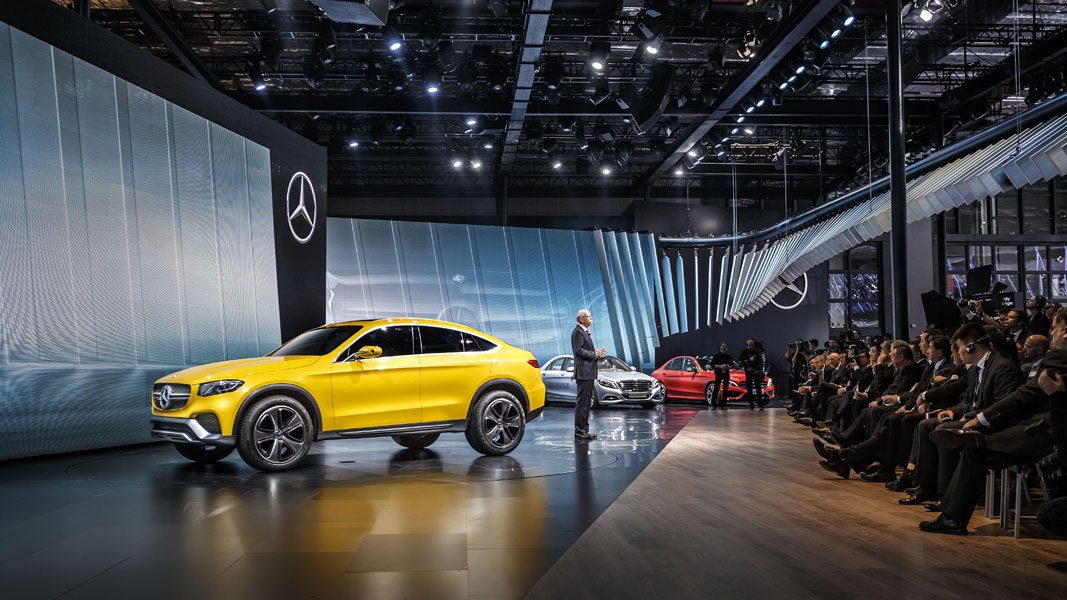 Mercedes-Benz and smart at the Auto Shanghai 2015