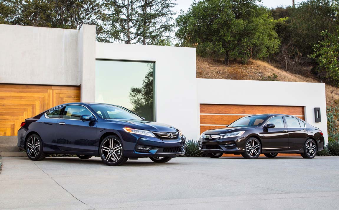2016 Honda Accord Sedan Touring and Accord Coupe Touring