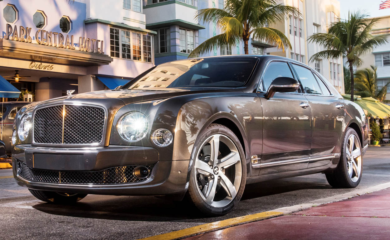 Bentley Mulsanne Speed media launch, Miami, October & November 2