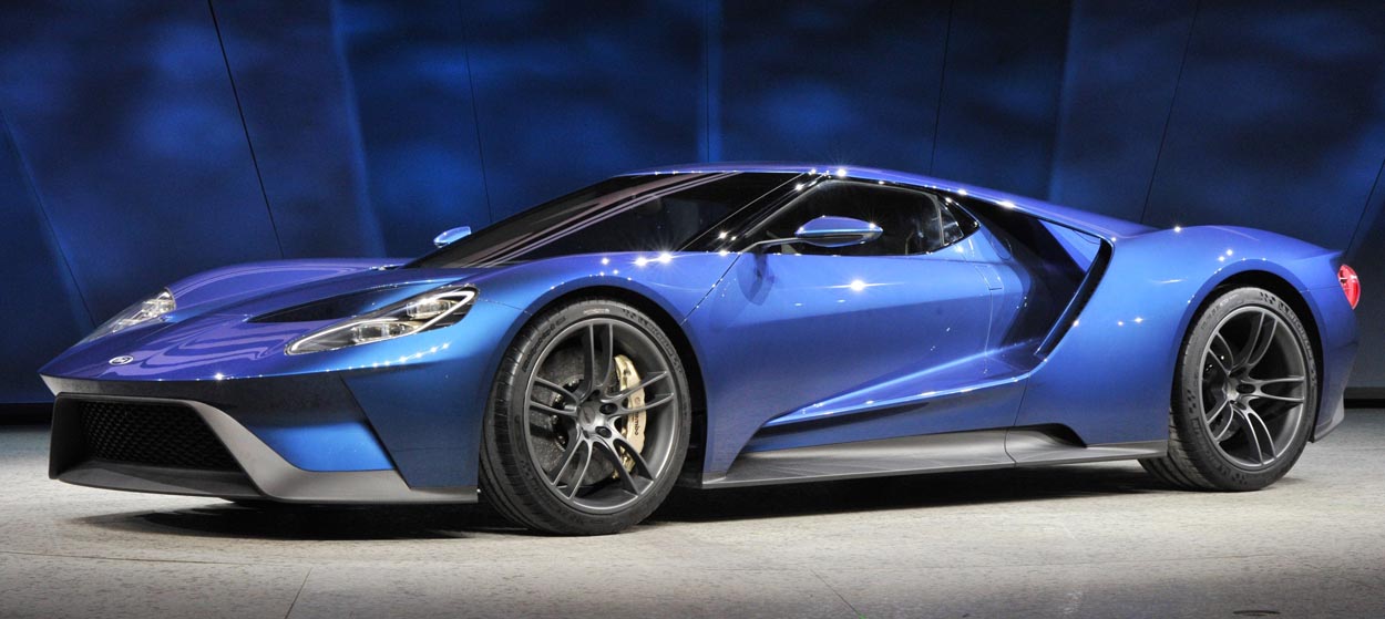 The all-new Ford GT was introduced to journalists from around th