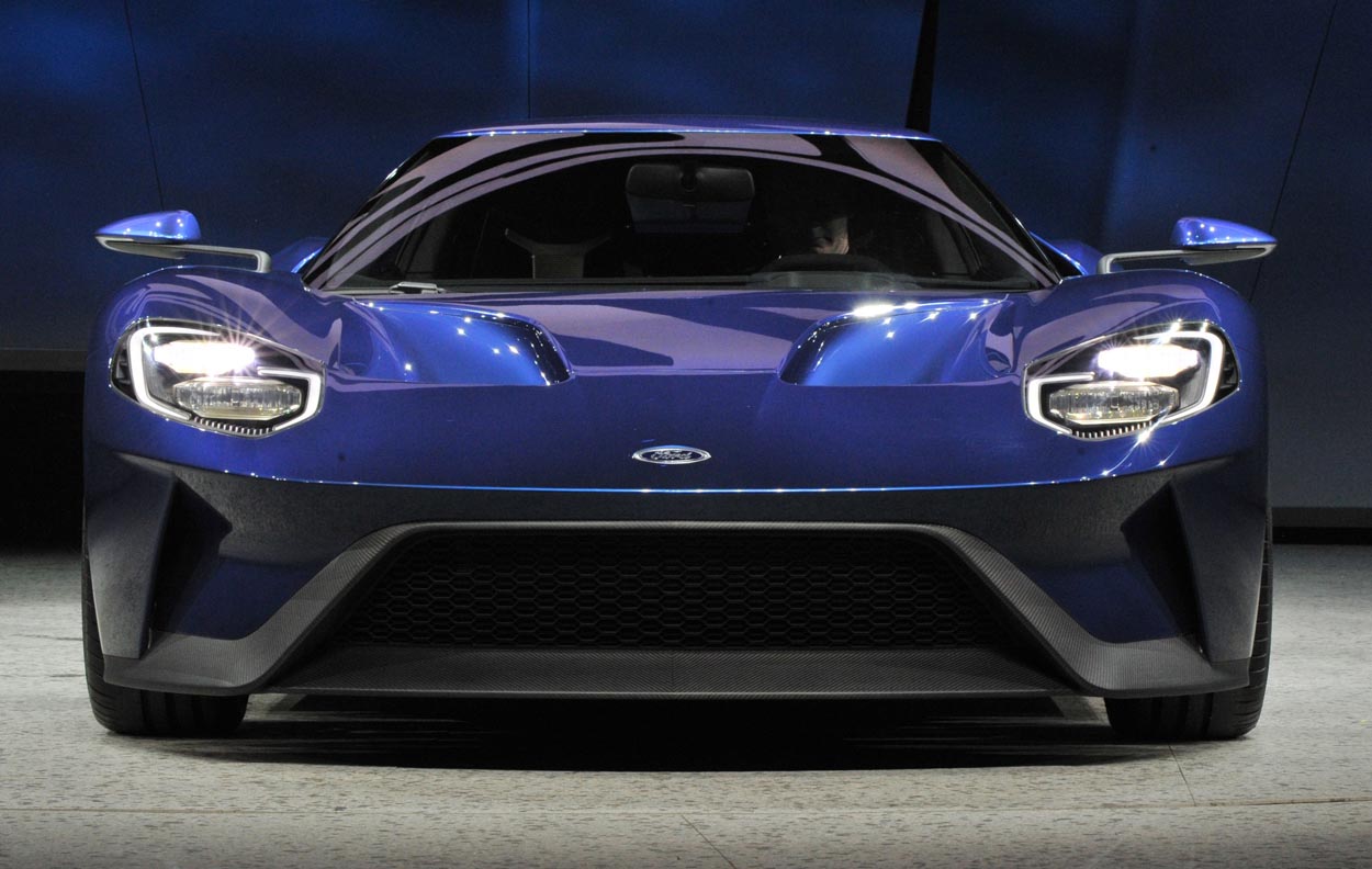 The all-new Ford GT was introduced to journalists from around th