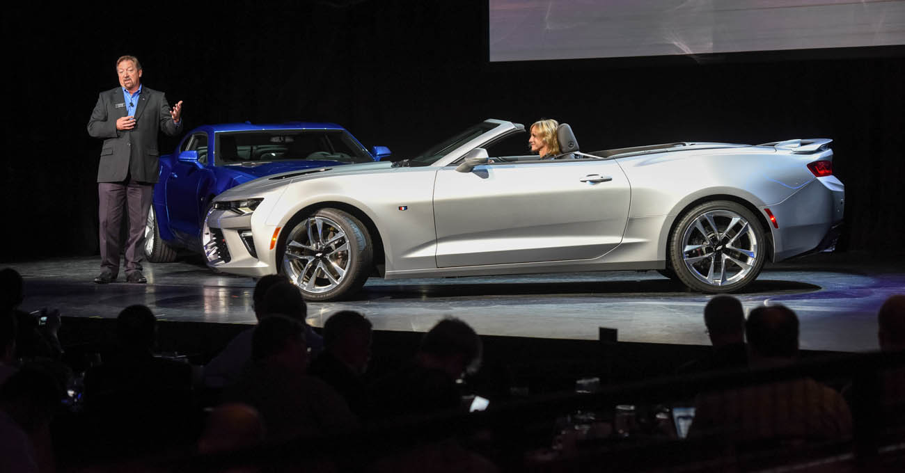 Chevrolet Lifts Lid On 2016 Camaro Convertible
