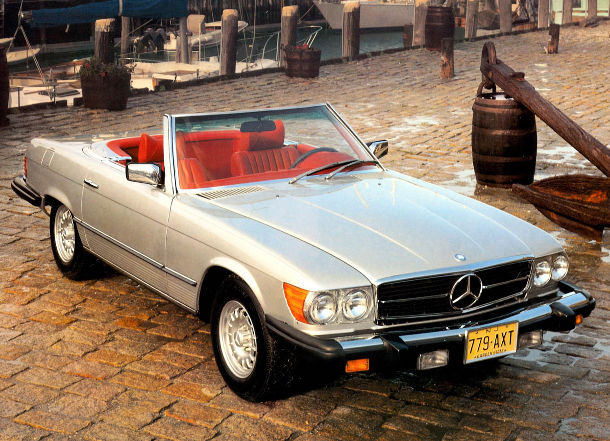 Mercedes-Benz Typ 450 SL (R 107, 1971 bis 1989), USA-Ausführung