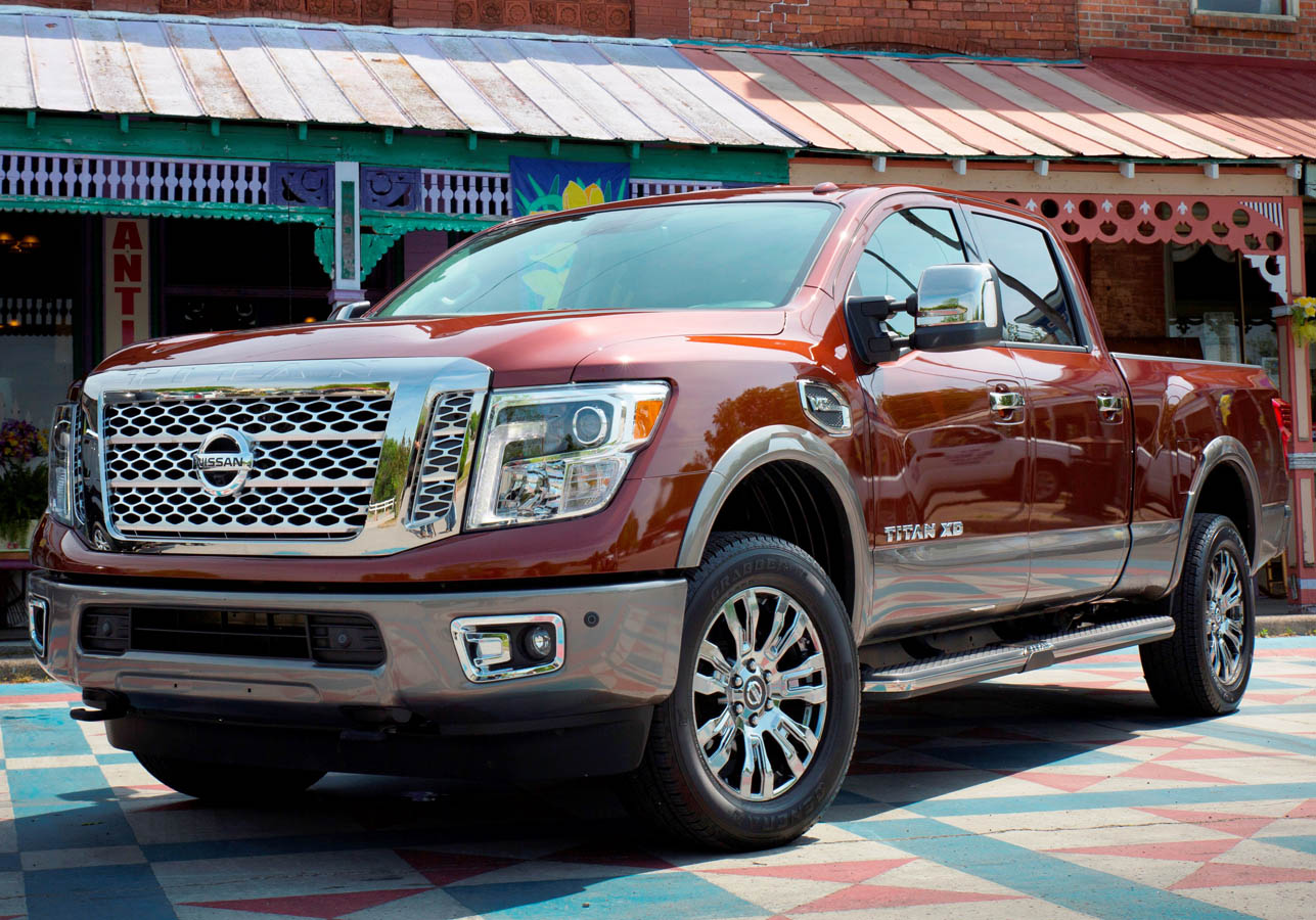 2016 Nissan TITAN XD equipped with the 5.6L Endurance V8