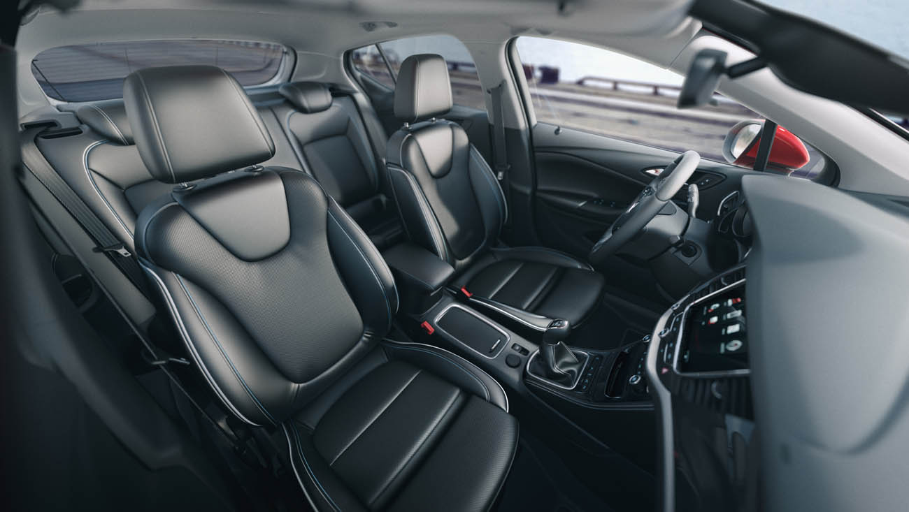 Opel premium and ergonomic seats