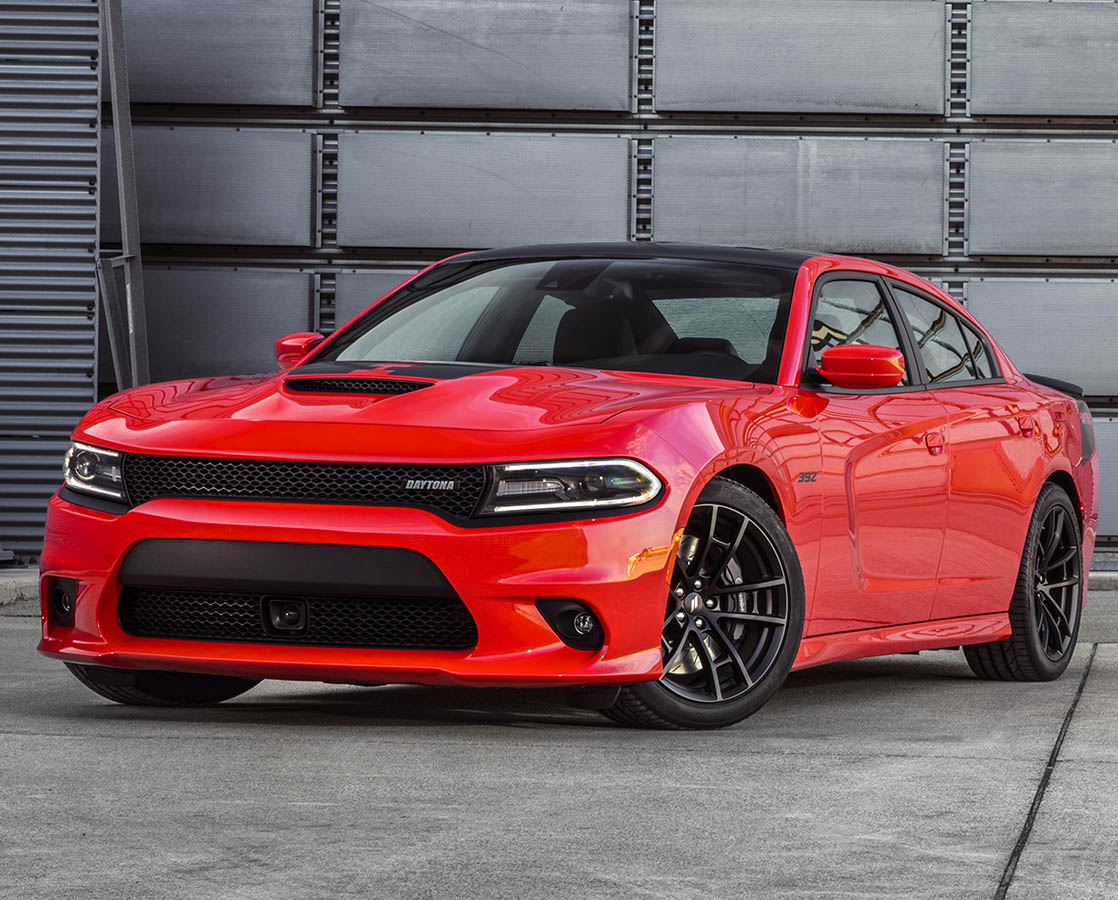2017 Dodge Charger Daytona 392 (left) and 2017 Dodge Charger Day