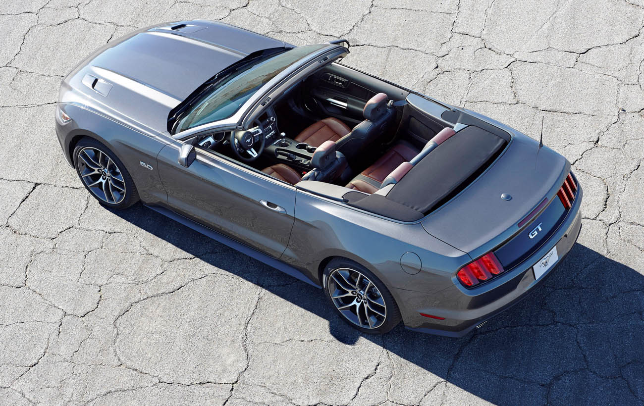 The all-new 2015 Ford Mustang Convertible
