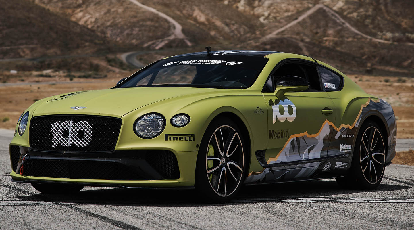 Bentley Targets Pikes Peak Triple Crown