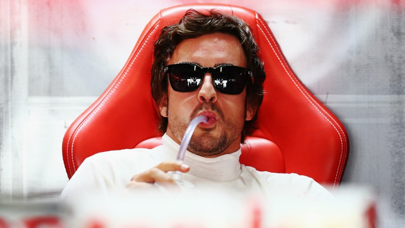 Fernando Alonso of Spain and Ferrari