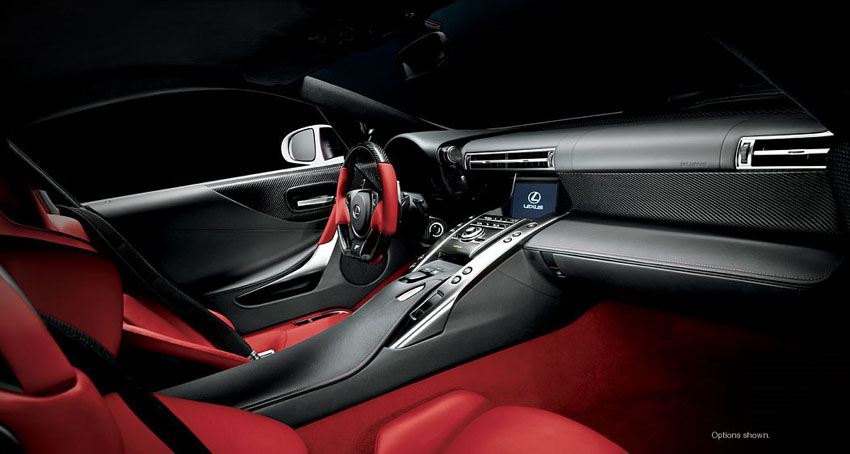 Lexus-LFA-Customizable-Interior