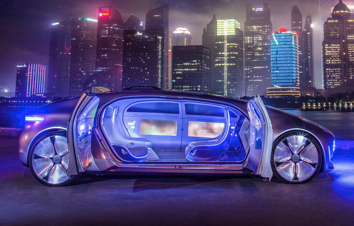 Mercedes-Benz F 015 Luxury in Motion in Shanghai, Mai 2015 Merc
