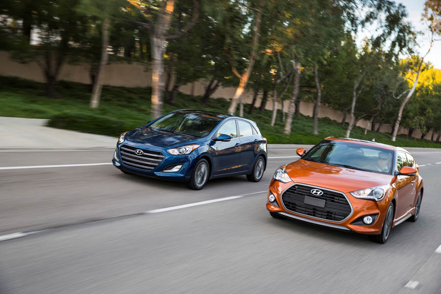 2016 Elantra GT and 2016 Veloster Turbo