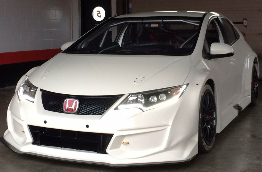 Honda Yuasa Racing to race new Civic Type R in 2015 season