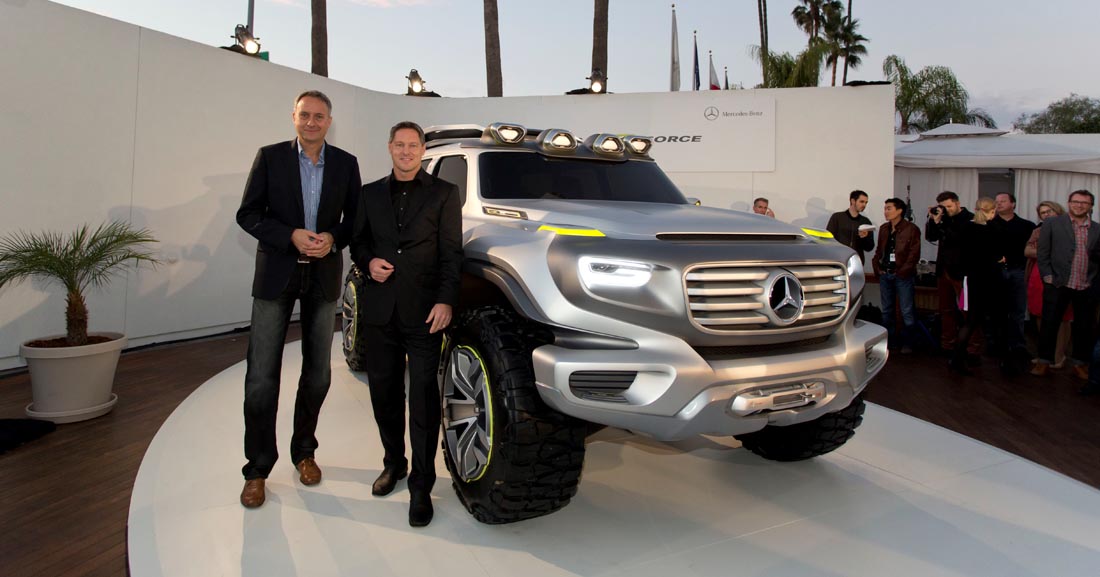 Weltpremiere Mercedes-Benz, Vision Ener-G-Force, Los Angeles 20
