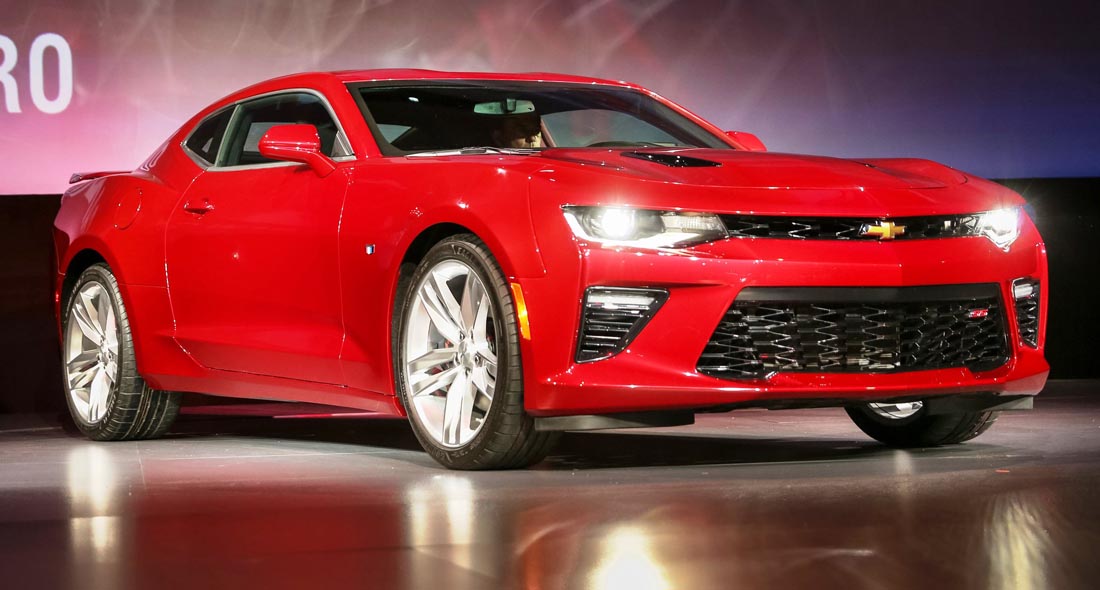 2016 Chevy Camaro World Debut In Detroit