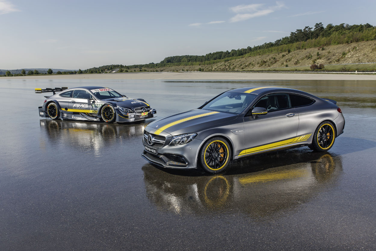 Special Model Mercedes-AMG C 63 Coupé Edition 1 and the Mercede