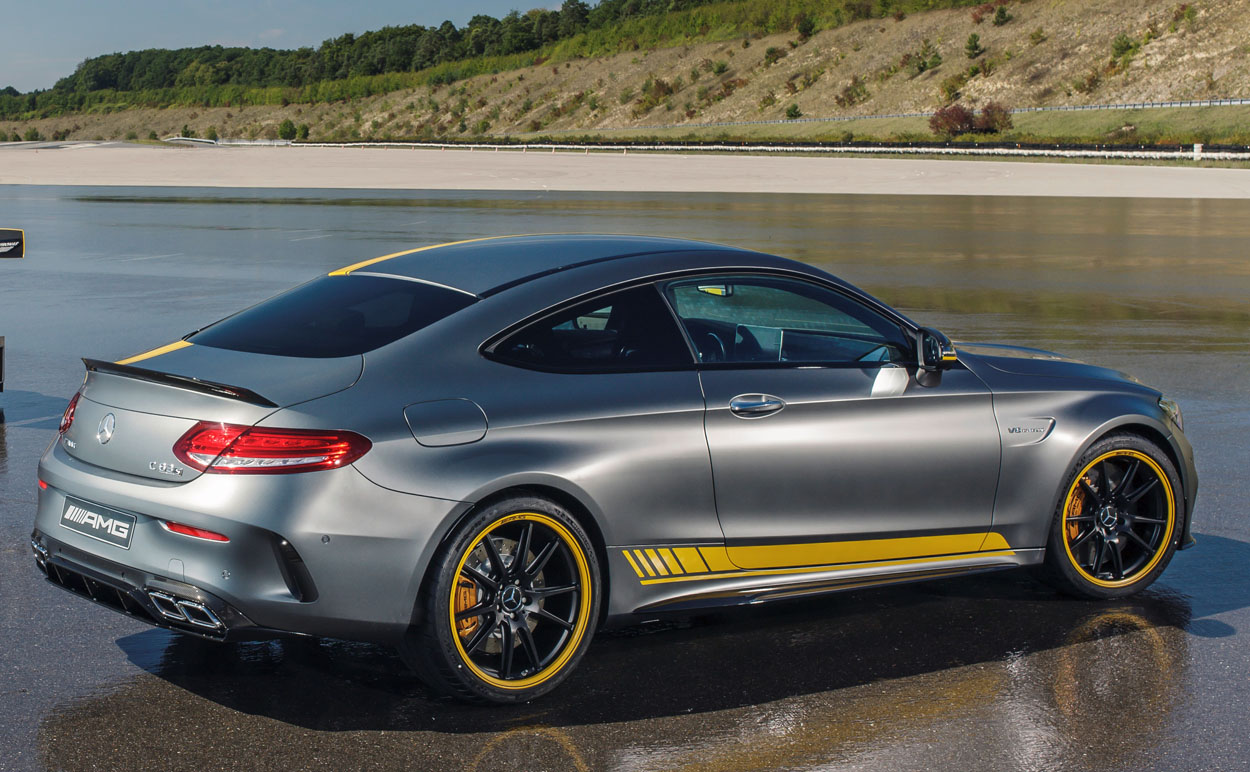 Special Model Mercedes-AMG C 63 Coupé Edition 1 and the Mercede
