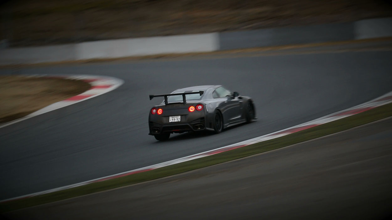 GOTEMBA, Shizuoka Prefecture, Japan (March 12, 2014) – After setting a production car lap record at Germany’s famed Nurburgring, the Nissan GT-R NISMO N-Attack Package brought that performance to Japan’s Fuji Speedway in tests in early March. The Nissan Global Media Center spoke with Noboru Kaneko, chief vehicle engineer for the GT-R NISMO, on the N-Attack Package tests, as well as NISMO racing driver Tsugio Matsuda on the drive and feel.