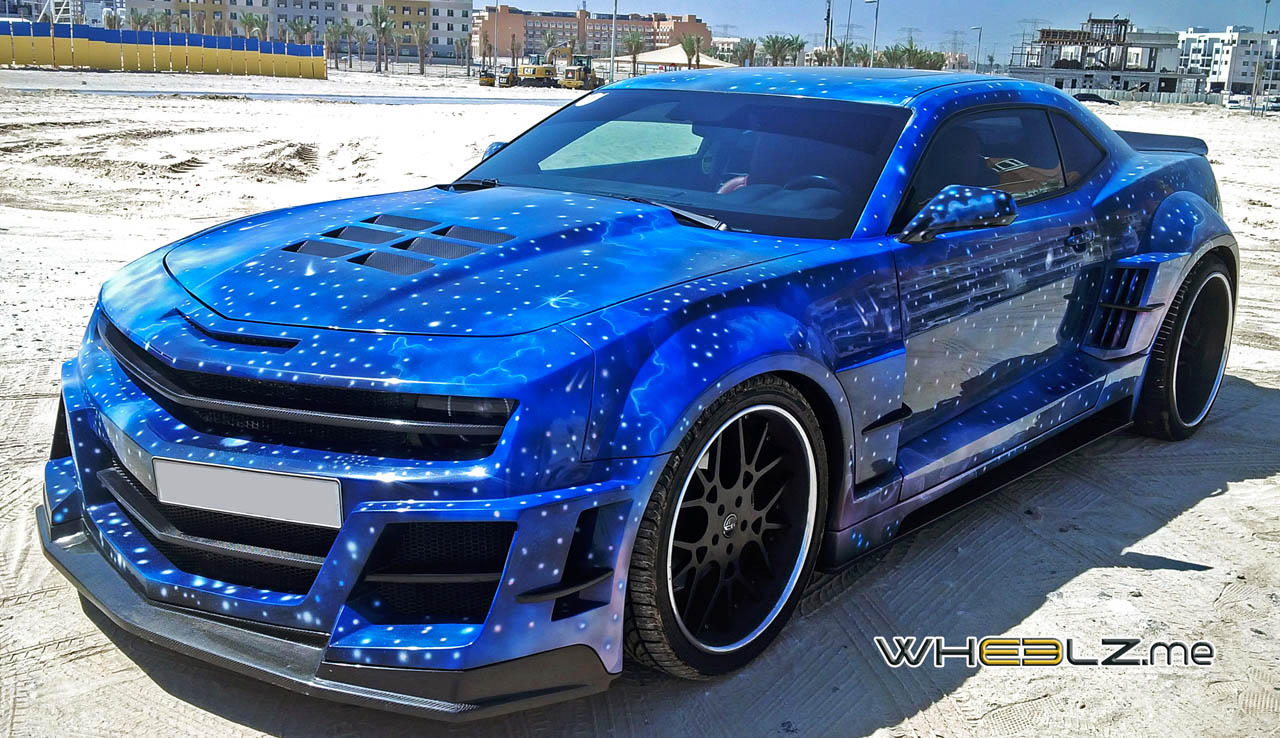 Chevrolet Camaro Custom Blue (15)