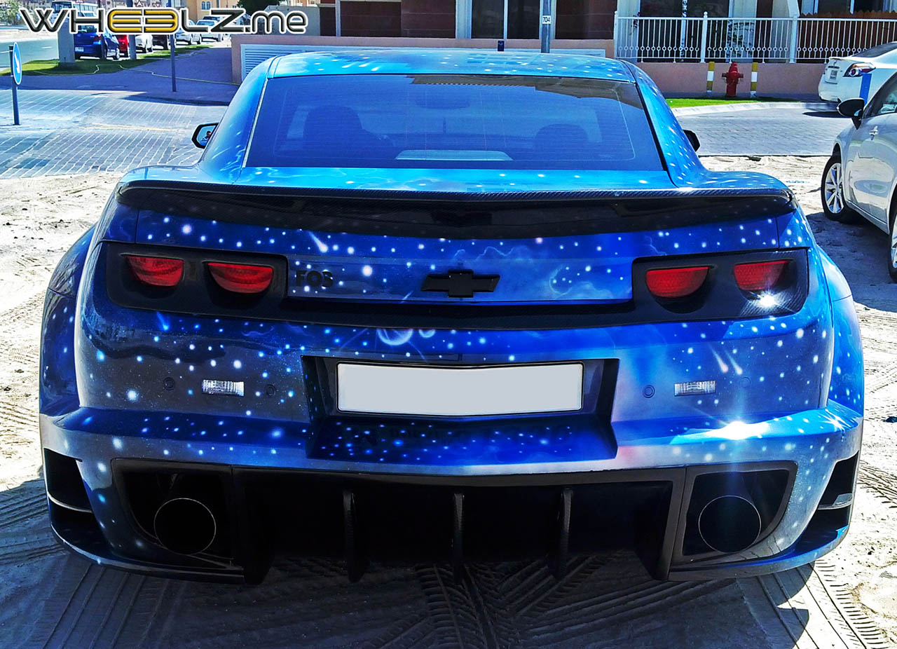 Chevrolet Camaro Custom Blue (8)