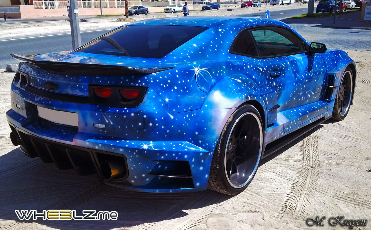 Chevrolet Camaro Custom Blue (9)