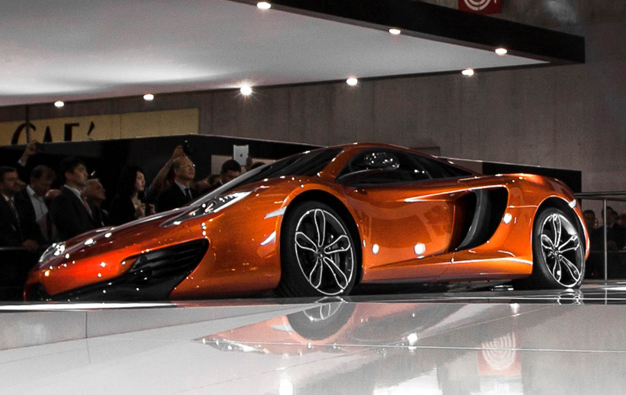 McLaren at Paris Motor show