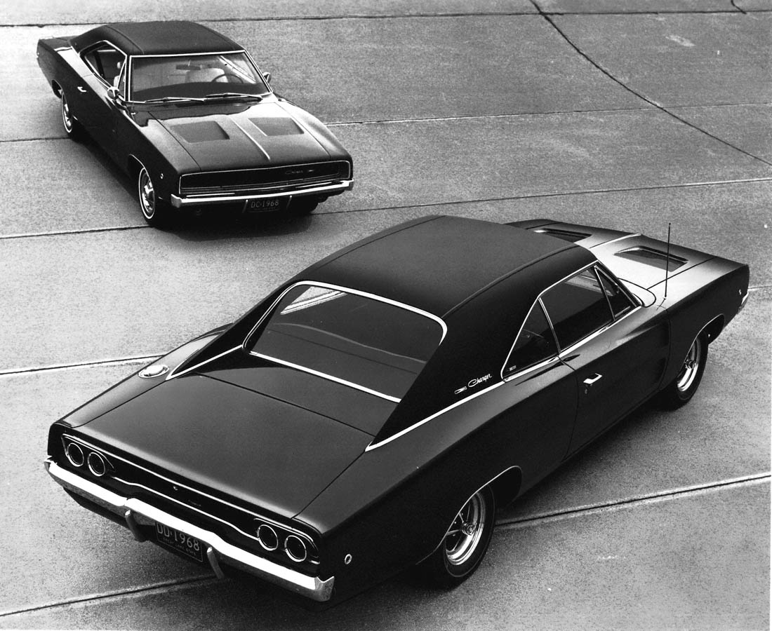 1968 Dodge Charger - 2 views - موقع ويلز - الأرشيف