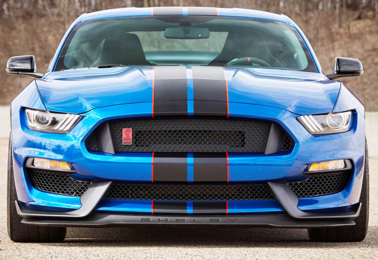 2017 Ford Shelby GT350R in Lightning Blue