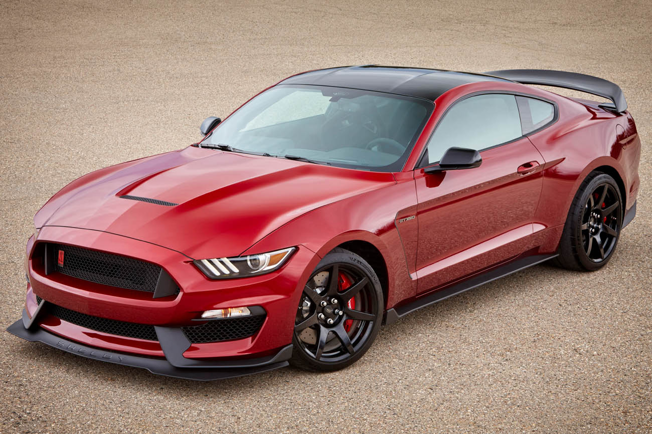 2017 Ford Shelby GT350R in Ruby Red Metallic