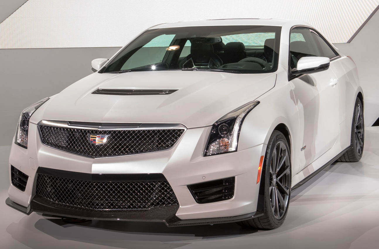 Cadillac Unveils ATS-V Coupe and Sedan At LA Auto Show