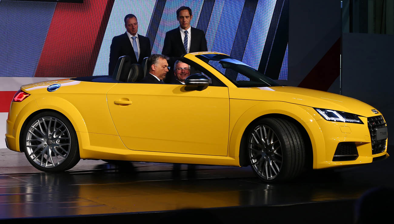 Audi Hungaria: Start of production of new Audi TT Roadster