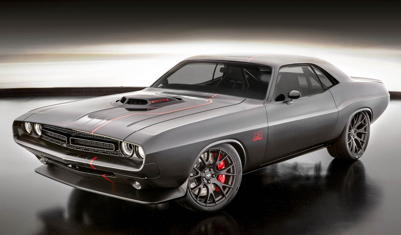 The Dodge Shakedown Challenger weaves together design cues from