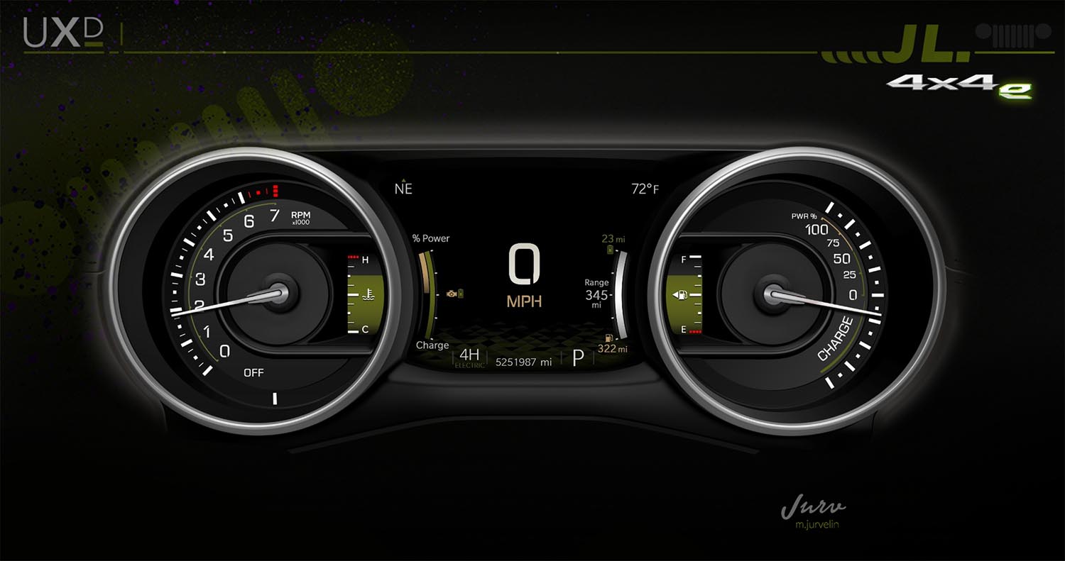 جيب رانغلر 4 أكس إي الجديدة كلياً 2021 سيارة الدفع الرباعي الكهربائية