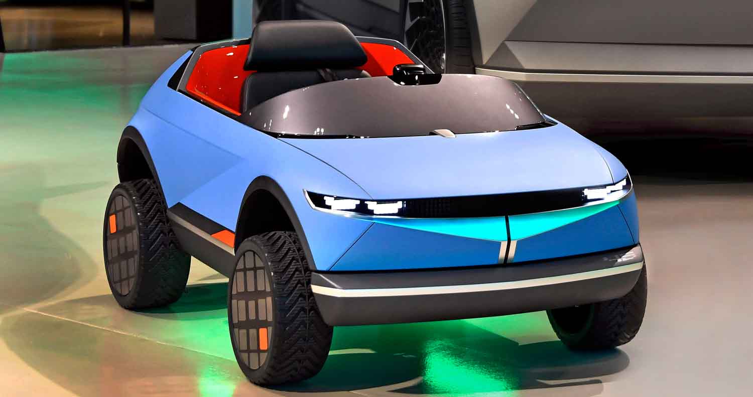 هيونداي موتورز تكشف النقاب عن أصغر سياراتها الكهربائية على الاطلاق