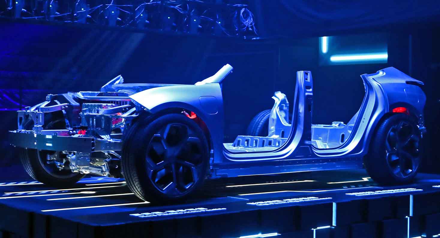 شركة جيلي تطلق منصة استراتيجية للسيارات الكهربائية المستقبلية