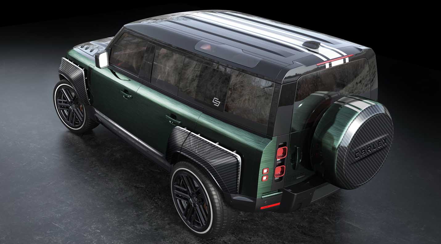 اندروفر ديفندر كارلكس 2021 Land-rover-defender-tuning-carlex-racing-green-edition-7