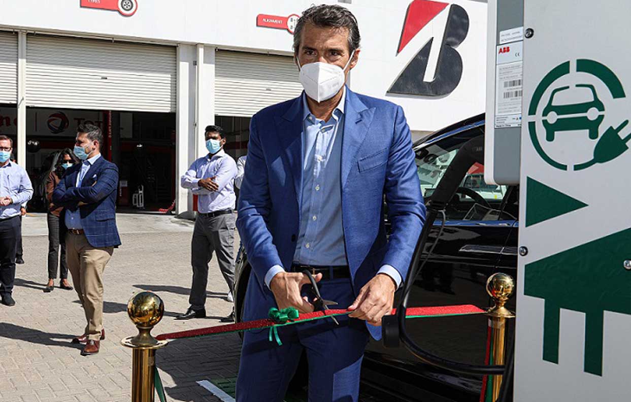 Bridgestone pioneers installation of electric vehicle chargers at key tyres store in Middle East and Africa