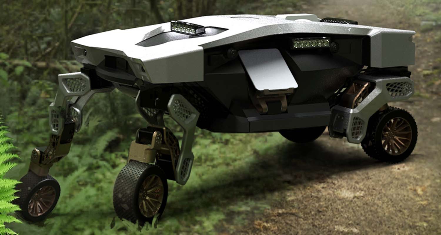 هيونداي تايغر – مركبة الروبوت المتحولة الذكية للقيام بالرحلات الأرضية