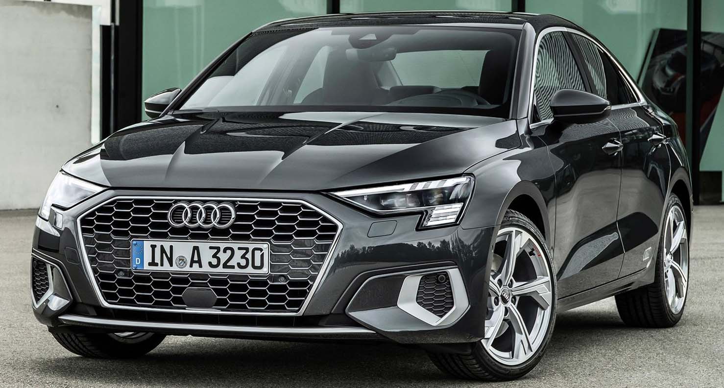 This is the all-new Audi A3 Saloon