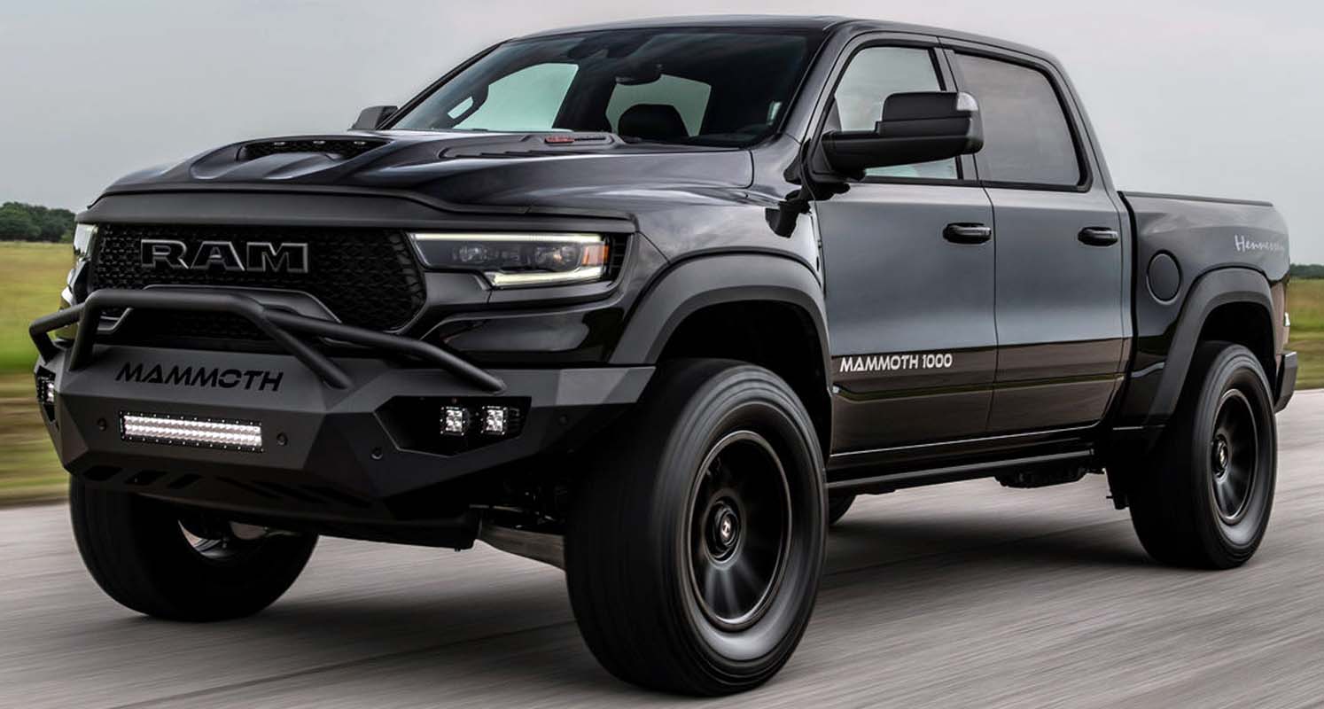 Ram Hennessey Mammoth 1000 TRX- World’s Fastest And Most Powerful Pickup Truck