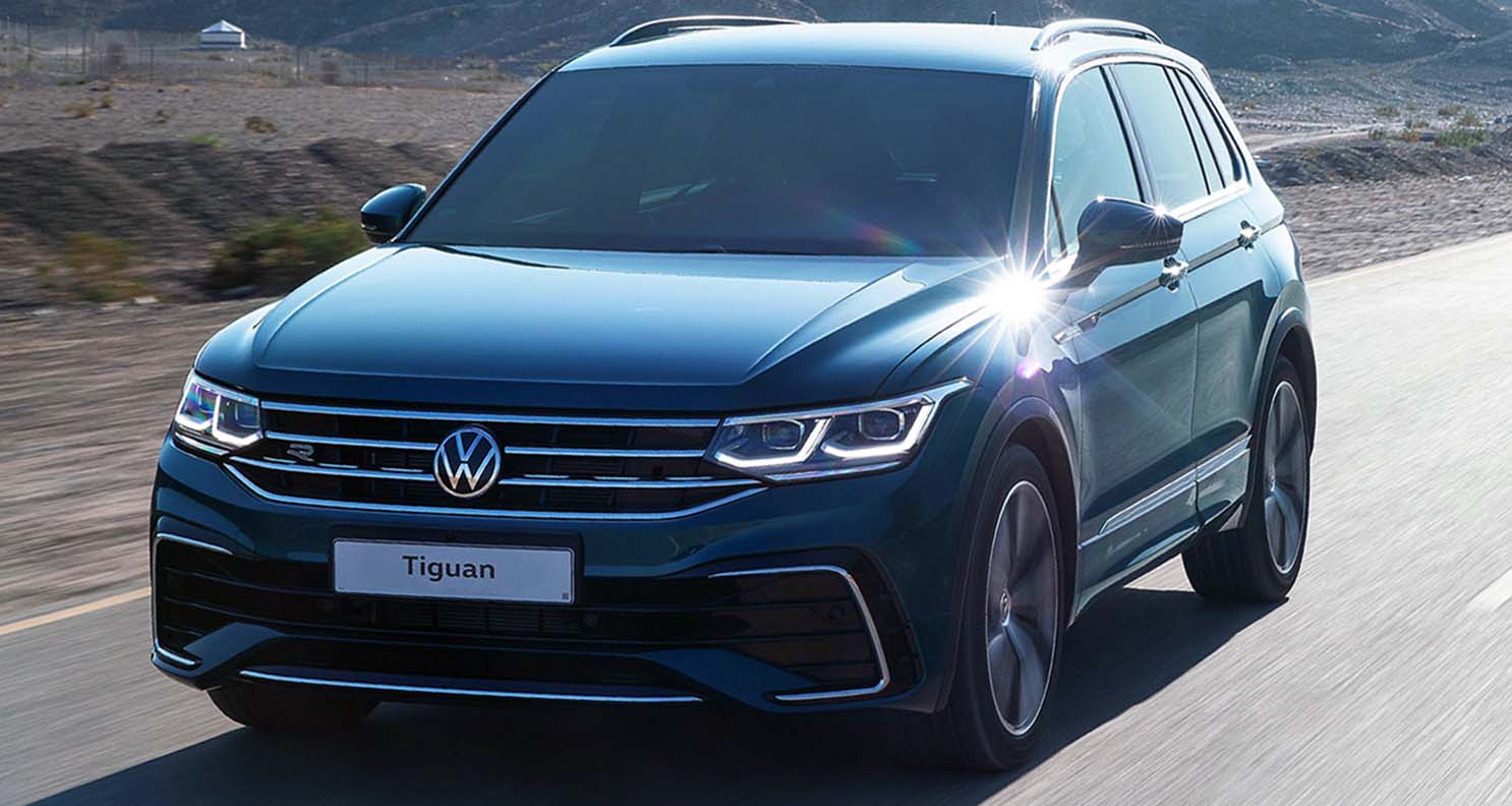 The New Volkswagen Tiguan 2021 Sharp Style And Progressive Technology Coming Soon To The Bahrain Wheelz Me English