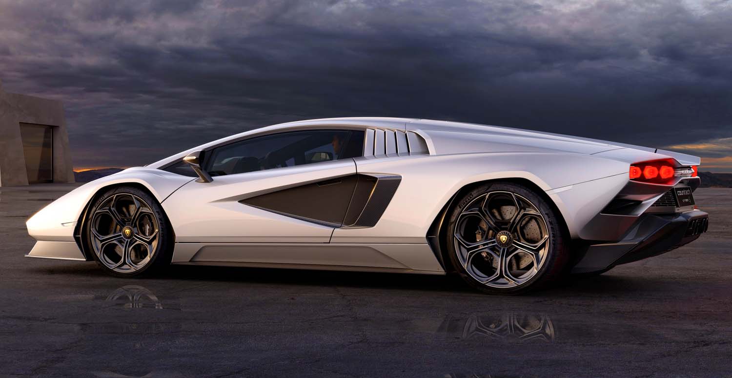 Pirelli And The Lamborghini Countach Celebrate 50 Years Together