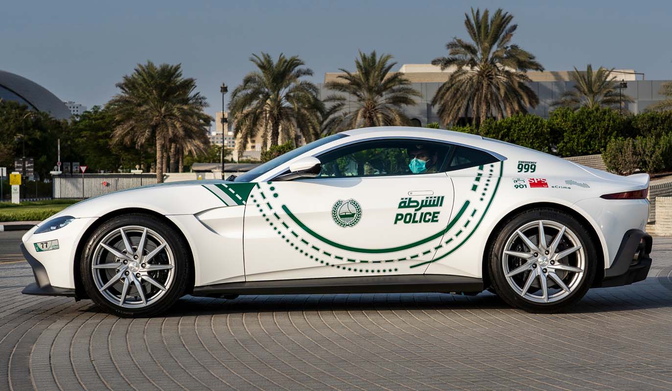 Aston Martin Vantage Joins Dubai Police Fleet