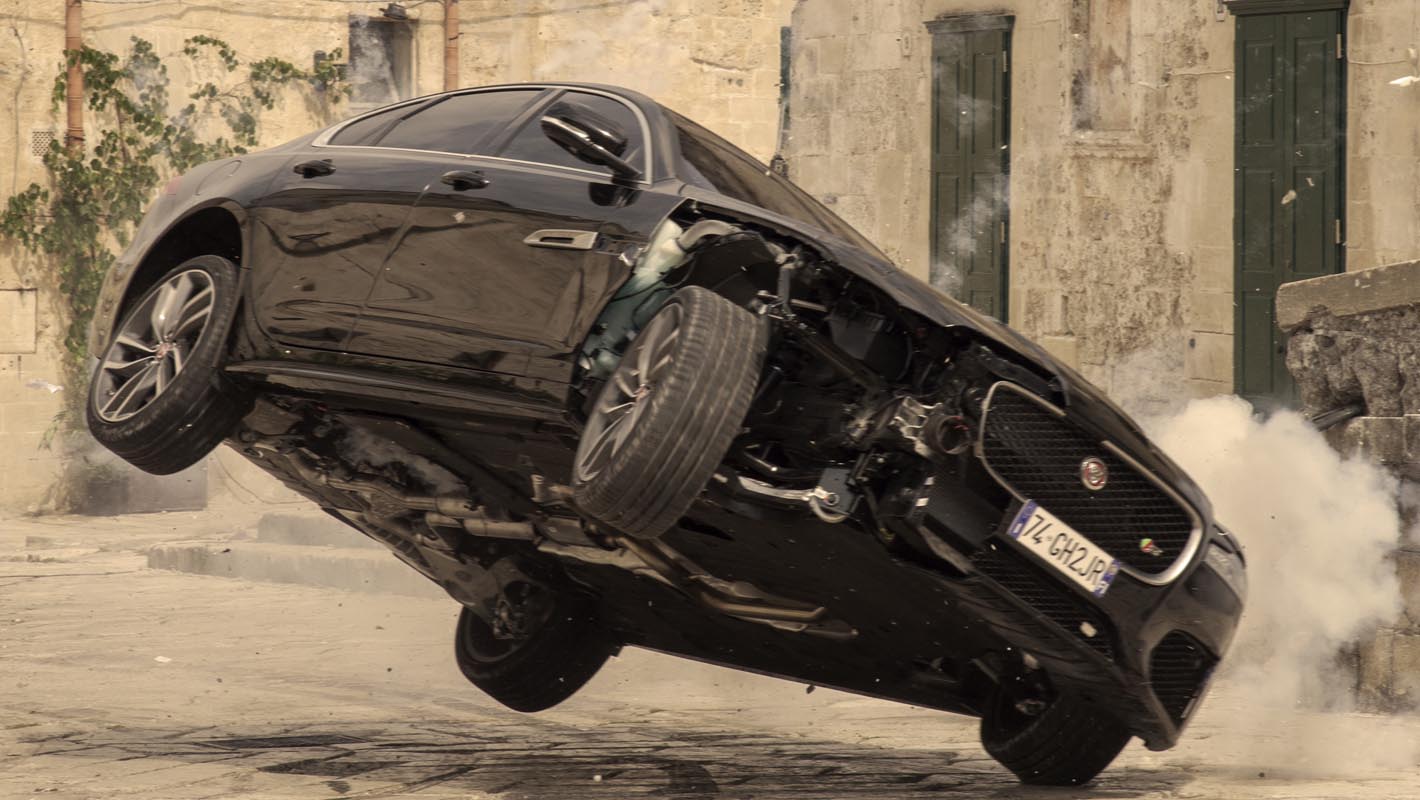 Jaguar Xf Makes Its 007 Debut In No Time To Die