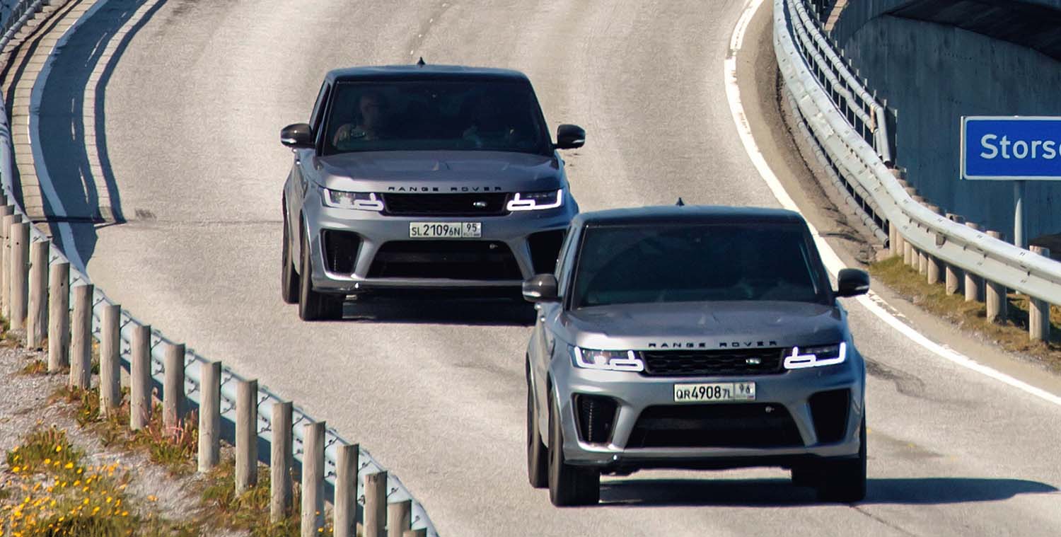 New Behind-The-Scenes Footage Shows Range Rover Sport SVR Preparing To Make An Impact In New James Bond Film