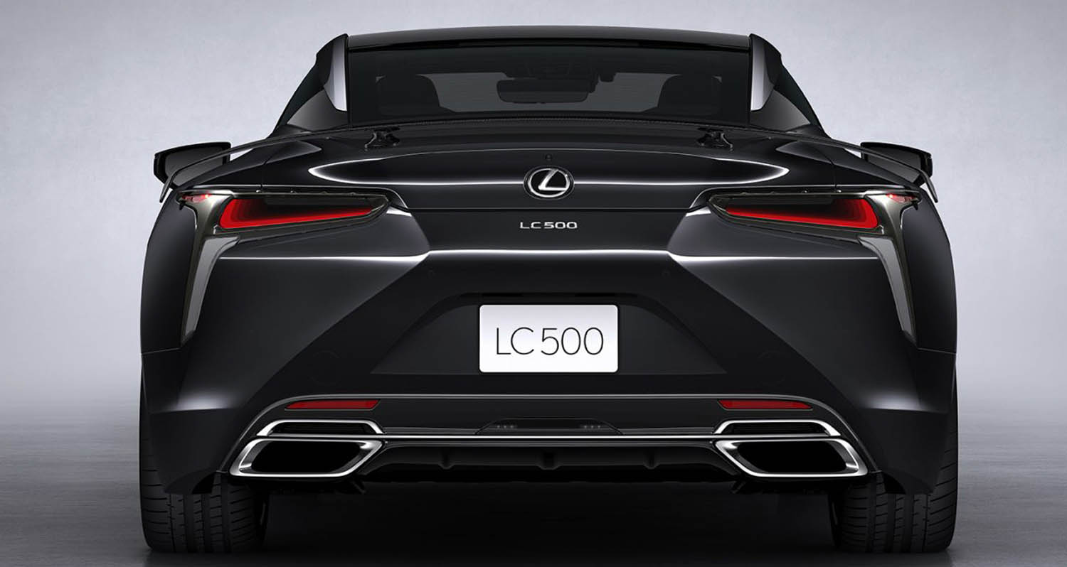 Lexus Brings Black Inspiration To The LC Flagship Coupe