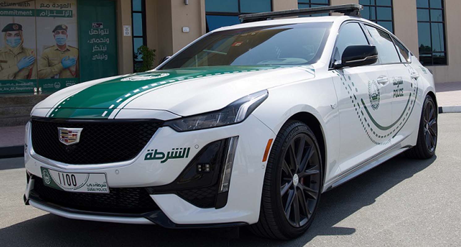 Cadillac CT5 Joins Dubai Police Fleet