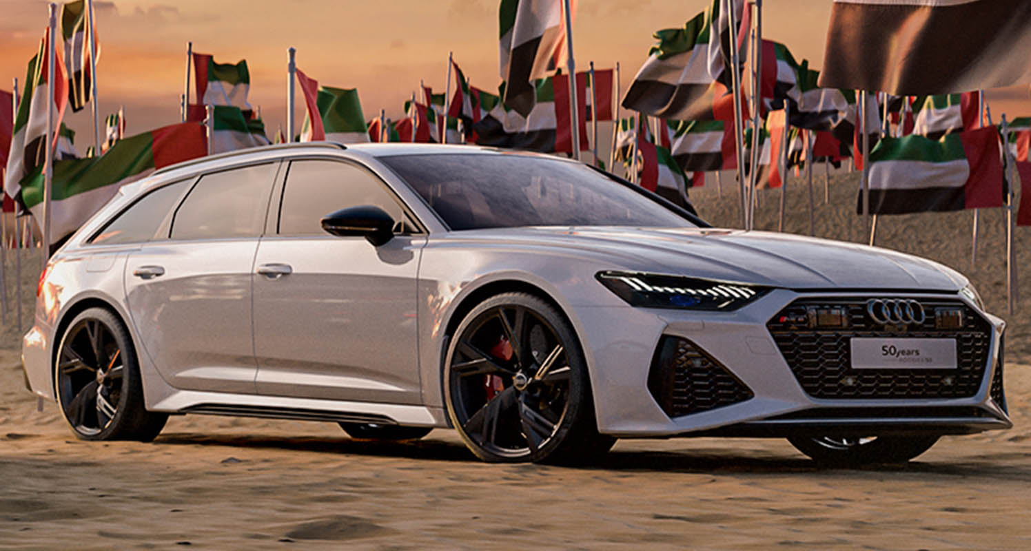 Audi Abu Dhabi Marked UAE’s 50th National Day With ‘50 Years’ Limited-Edition Models
